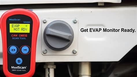 how to get evap monitor ready gm
